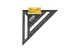 Угольник плотника MASTERTOOL SWANSON 300 мм AL 30-3519 - изображение 4