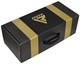 Боксерские перчатки RDX MARK PRO SPARRING TRI LIRA 2 GOLDEN-14 унций (BGM-PSTL2G-14OZ) - изображение 2