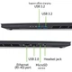 Ноутбук Acer Gaming 16'' Nitro 16S AI AN16S- 61, WUXGA IPS 180 Гц, AMD Ryzen™ Al 7 350 (16 МБ кэш- памяти, до 5, 0 ГГц), 16 ГБ DDR5, 1 ТБ SSD, GeForce RTX 5060 8 ГБ, Obsidian Black - изображение 13