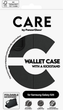Etui z klapką CARE by PanzerGlass Wallet Case w. Kickstand do Samsung Galaxy S25 Black (CRRFEWLG38388) - obraz 5