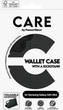 Etui z klapką CARE by PanzerGlass Wallet Case w. Kickstand do Samsung Galaxy S25 Ultra Black (CRRFEWLG38488) - obraz 5