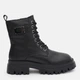 Женские зимние ботинки кожаные высокие Allshoes 187440 36 22.7 см Черные (ROZ6501018382) - изображение 1
