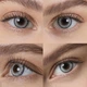 Серые контактные линзы Айс мун 2 шт. ELITE Lens - изображение 6