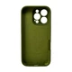 Чохол для смартфона Silicone Full Case AA Camera Protect for Apple iPhone 16 Pro Max 29,Army Green (FullAAi16PM-29) - изображение 3