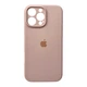 Чохол для смартфона Silicone Full Case AA Camera Protect for Apple iPhone 16 Pro 15,Pink Sand (FullAAi16P-15) - изображение 1