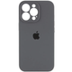Чохол для смартфона Silicone Full Case AA Camera Protect for Apple iPhone 14 Pro Max 12,Dark Grey (FullAAi14PM-12) - изображение 1