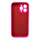 Чохол для смартфона Silicone Full Case AA Camera Protect for Apple iPhone 16 Pro Max 23,Shiny Pink (FullAAi16PM-23) - изображение 3