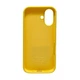 Чохол для смартфона Silicone Full Case AA Open Cam for Apple iPhone 16 4,Yellow (FullOpenAAi16-4) - изображение 3