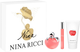 Zestaw damski Nina Ricci Nina Woda toaletowa 5 ml + Miniaturka Woda toaletowa Roll On 10 ml + Balsam do ciała 75 ml (3137370364771) - obraz 1
