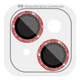 Захисне скло Metal Sparkles на камеру (в упак.) Apple iPhone 15 (6.1") (Червоний / Red) Epik (171573) - зображення 7