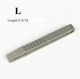 Титановый Пинцет для Бровей Titanium Premium DWD-L 82mm. Косметические пинцеты для коррекции формы бровей - изображение 1