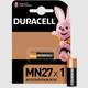 Щелочная батарейка Duracell A27 12V (MN27) блистер. Лужна батарея Duracell 27A 12V / MN27. Элемент питания 1шт - изображение 1