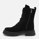 Женские зимние ботинки замшевые высокие Ashoes 25 36 23.5 см Черные (ROZ6501004877) - изображение 4