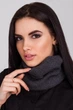 Снуд однотонный мелкой вязки Theo Buff Cascona one size Серый - изображение 2