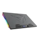 Подставка-кулер под ноутбук охлаждающая с RGB-подсветкой MEETION CP5050 черная - изображение 4