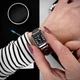 Женские классические часы Casio LTP-V007D-1B серебристые с чёрным циферблатом - изображение 4