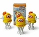 Комплект интерактивных игрушек Dancing Octopus Танцующий Осьминог 11 см 3 шт желтый - изображение 1