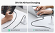 Кабель Type-C UGREEN US316 для быстрой зарядки iPhone 16 15 MacBook iPad Pro PD100W 5A 1m Black (70427) - изображение 5
