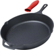 Patelnia Vilde Cast Line żeliwna z nakładką na uchwyt 30 cm (5904316471743) - obraz 10