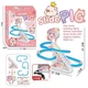 Интерактивная детская игрушка Slide Pig горка-трек для свинок с автоматическим подъемником с музыкой и светом - изображение 5