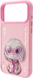 Etui plecki Nimmy Cool&Cute 2.0 Rabbit do iPhone 17 Pro Pink (6971080314001) - obraz 2