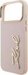 Etui Karl Lagerfeld Karl Script Logo do Apple iPhone 17 Pro Max Pink (3666339496449) - obraz 5