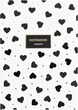 Книга записна Axent Black&White 145x210 мм A5 80 аркушів у клітинку Біла (8700-26-A) - зображення 1