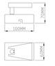 Бра Zuma Line SPAZIO CK99603A-1 - зображення 2
