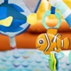 Розвиваючий килимок Bright Starts Finding Nemo. Mr. Ray Ocean (11095) - зображення 6