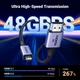 Кабель мультимедийный HDMI M to HDMI micro M 2.0m V2.1 8K60Hz HD164 black Ugreen (15517) (320739) - изображение 4