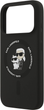 Etui Karl Lagerfeld Silicone Karl&Choupette Ring MagSafe do Apple iPhone 17 Pro Black (3666339549558) - obraz 6