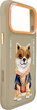 Etui plecki Nimmy Glasses Cool Dog do iPhone 17 Pro Max Beige (6971080313615) - obraz 3
