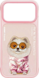 Etui plecki Nimmy Glasses Cool Dog do iPhone 17 Pro Max Pink (6971080313738) - obraz 1
