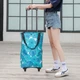 Сумка хозяйственная на колесах A-PLUS 27 х 14 х 45 см (2714 SH) Цветы на голубом - изображение 8