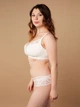 Бюстгальтер без косточек brabrabra Елегант комфорт SLZ25901301 80F Айвори (6907208062806) - изображение 6