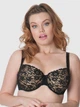Бюстгальтер с косточками Curvy Kate Vixen SG3201 60F Черный (5052574424497) - изображение 1