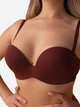 Бюстгальтер с Push-up бесшовный brabrabra Цветной Комфорт SLZ19801225 75C Бордовый (6907200041328) - изображение 3