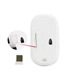Мышь MeeTion Wireless Mouse 2.4G MT-R547 беспроводная белая с серым - изображение 3
