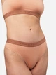 Трусики-бразилиана brabrabra М'який комфорт SLZ24502028 XS-36-90 Бежевые (6907208042372) - изображение 1