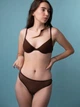 Бюстгальтер с косточками brabrabra Легкий комфорт Slz23601102 75D Коричневый (6907208038443) - изображение 3