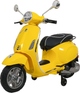 Skuter elektryczny dla dzieci Vespa Roma Żolty (5903864984668) - obraz 1