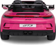 Електричний автомобіль для дітей Porsche 911 GT3 MP4 Рожевий (5903864985535) - зображення 7