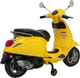 Skuter elektryczny dla dzieci Vespa Roma Żolty (5903864984668) - obraz 6