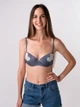 Бюстгальтер с косточками Verdissima Jeans NS26 75C Синий (8059892360664) - изображение 3