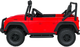 Електричний автомобіль для дітей Land Rover Defender 110 SVX Concept Червоний (5903864984736) - зображення 4