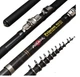 Удочка болонская укороченая Mikado Princess 4.50 м Carbon в чехле тест 5-30г - изображение 5