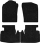 Ворсовые коврики EVAtech Standard в салон авто для Daihatsu Cuore (L276) 2007-2013 8 поколение Htb Japan черный кант (DU42639PBC4VEB) - изображение 1