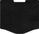 Ворсовый коврик EVAtech Standard в багажник авто для Ford C-Max 2003-2010 1 поколение Minivan EU черный кант (FD32389B1VEB) - изображение 1