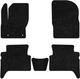 Ворсовые коврики EVAtech Standard в салон авто для Ford C-Max 2003-2010 1 поколение Minivan EU черный кант (FD32389C5TL2VEB) - изображение 1