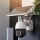 Уличная беспроводная поворотная WiFi Smart камера видеонаблюдения с солнечной батареей V380 3MP 4G с ночной съемкой - изображение 3